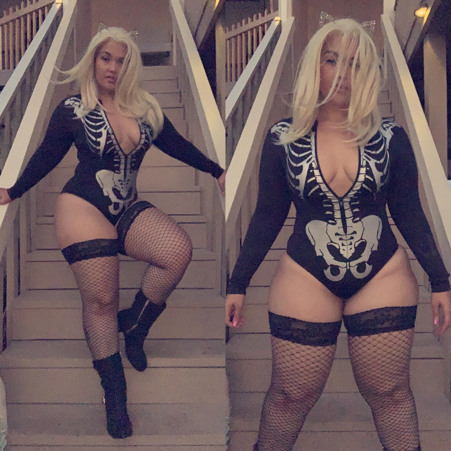 Fancy Woman Fishnet Hold Ups