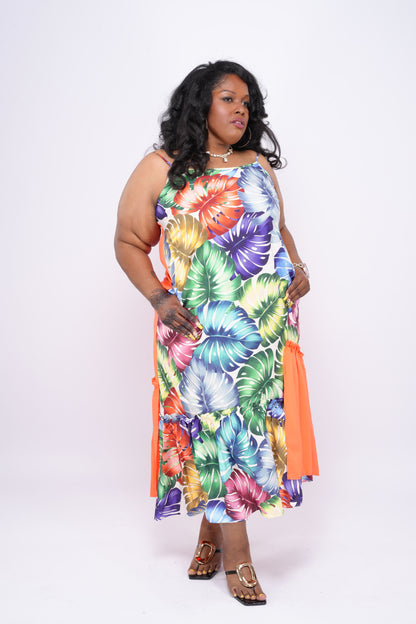 Splice Tropical Dress