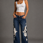 Dakota Drift Low Rise Dark Wash