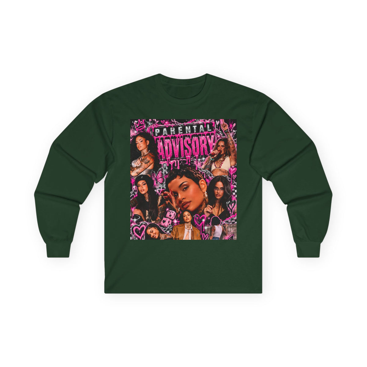 “Parental Advisory” Kehlani Long Sleeve Tee