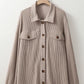 Button Up Long Sleeve Jacket