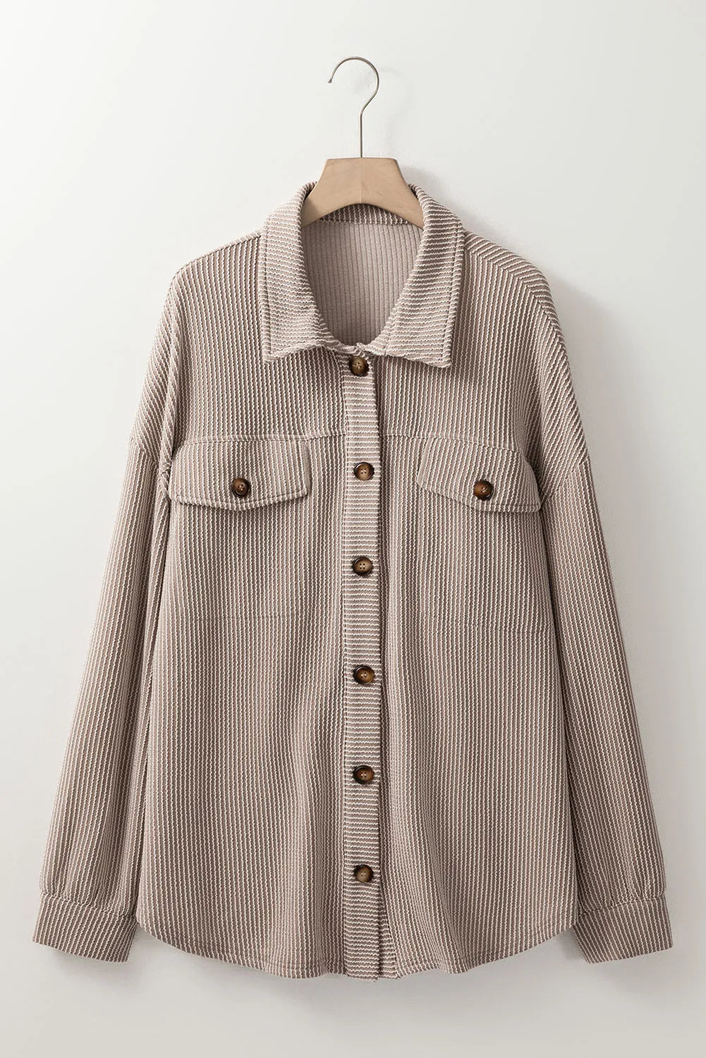Button Up Long Sleeve Jacket