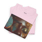Butterfly Sunface T‑Shirt — Surreal Portrait Art Tee