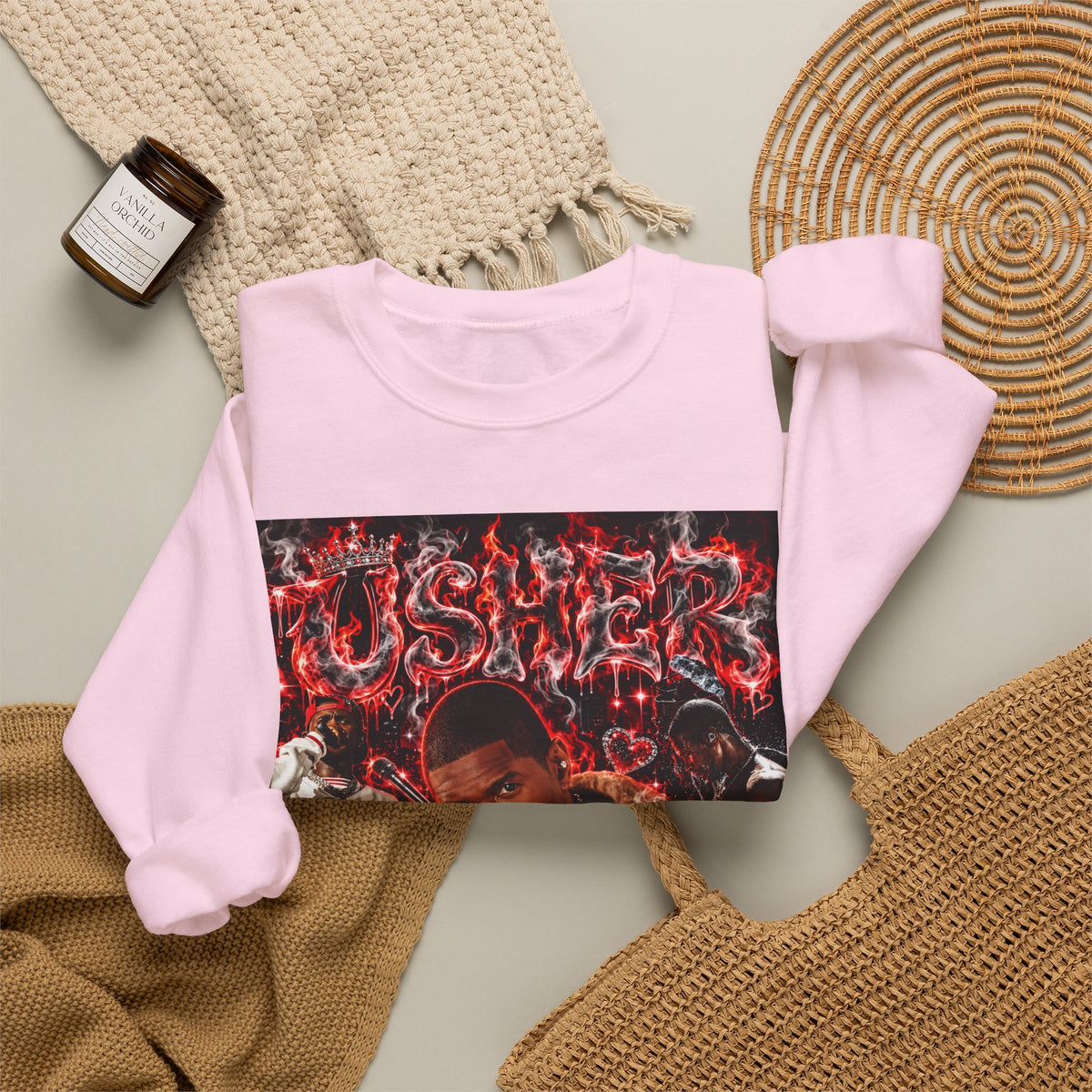 “Usher” Crewneck Sweatshirt