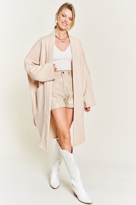 “Wine Down Wednesday” Oversized Knit Cardigan