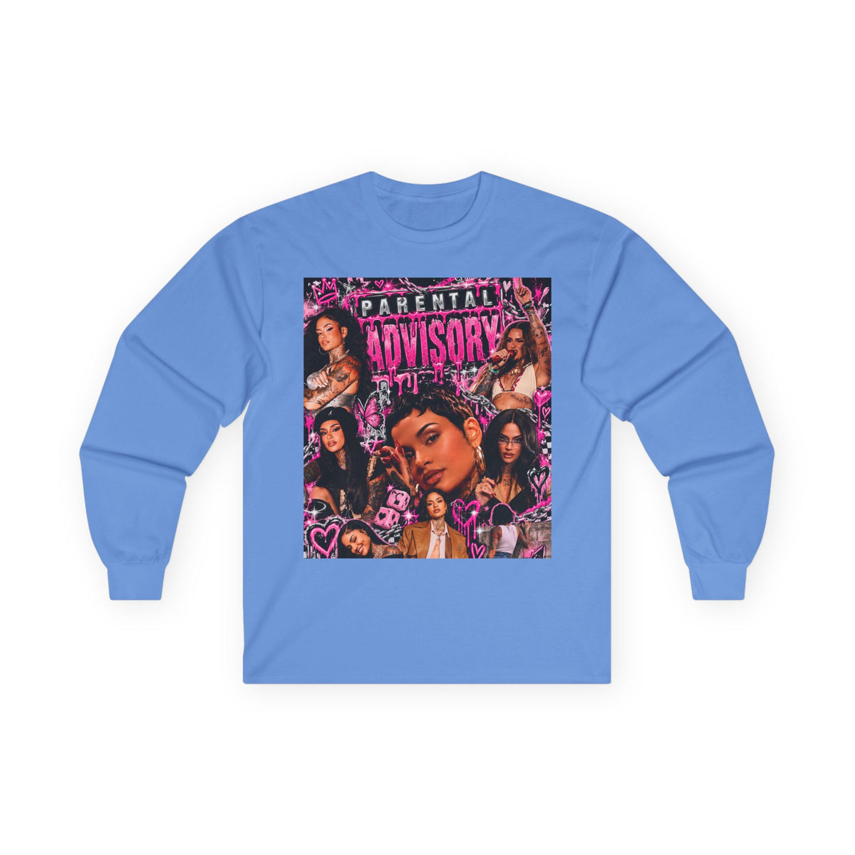 “Parental Advisory” Kehlani Long Sleeve Tee
