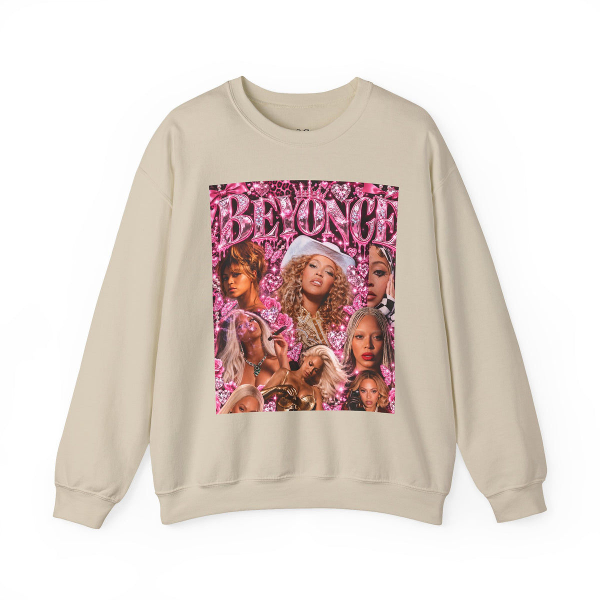 “Beyoncé” Pink Crewneck Sweatshirt
