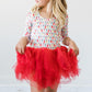 Merry & Bright 3/4 Tutu Leotard