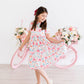 Rosettes S/S Pocket Twirl Dress
