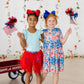 Patriotic Patchwork Tutu Shorts