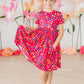 Polka Dot Party S/S Pocket Twirl Dress