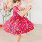 Polka Dot Party S/S Pocket Twirl Dress