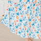 Anchors Away Ruffle Maxi Dress