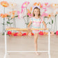 Daisy Dreams S/S Flutter Sleeve Leotard