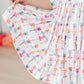 Ballerina Bows 3/4 Sleeve Pocket Twirl Dress
