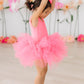 Neon Pink Tank Tutu Leotard