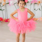 Neon Pink Tank Tutu Leotard