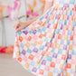 Rainbow Ribbons S/S Pocket Twirl Dress