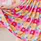 Wonderland Floral 3/4 Sleeve Pocket Twirl Dress