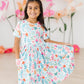 Sunlit Garden S/S Pocket Twirl Dress