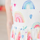 Radiant Rainbows Tank Twirl Dress