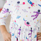 Out of this World 3/4 Sleeve Pocket Twirl Dress