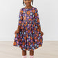 Haunted Garden 3/4 Sleeve Pocket Twirl Dress