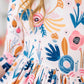 Blush Peony 3/4 Sleeve Pocket Twirl Dress