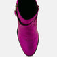 Cat-Track Leather Ankle Boots