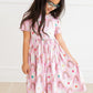 Rainbow Daisies S/S Twirl Dress