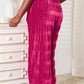 “Muyan” Velvet Wide Leg Pants