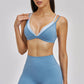 The New Seraphine Layered V Sports Bra Shorts 2-Piece Set
