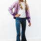 Denim Blue Velvet Bells