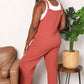 Double Take Wide Leg Overalls with Front Pockets