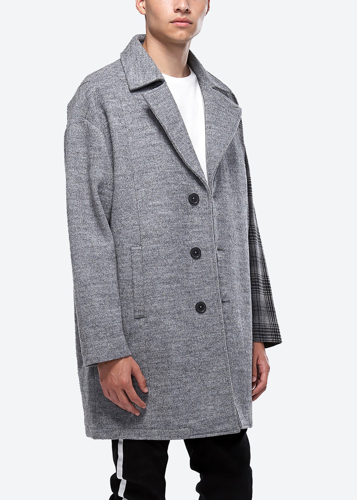 “Mr. Mister” Wool Blend Coat