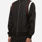 Konus Men's Tonal Checkered Jacket in Black