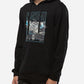 Konus Men's Graphic Pullover Hoodie in Black