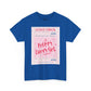 Pretty Curvy Girl Tee — Pink Guest Check Graphic Shirt