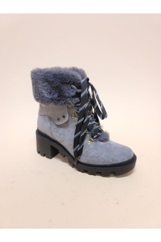 VINI FUR COMBAT BOOTIES