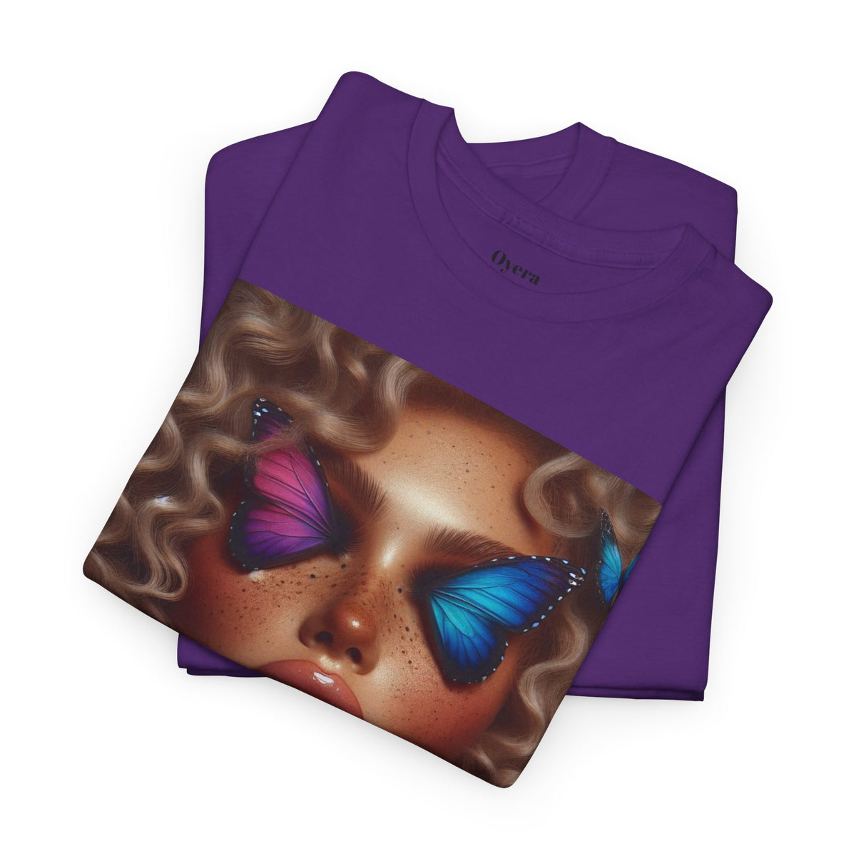 Butterfly Glam Portrait T-Shirt
