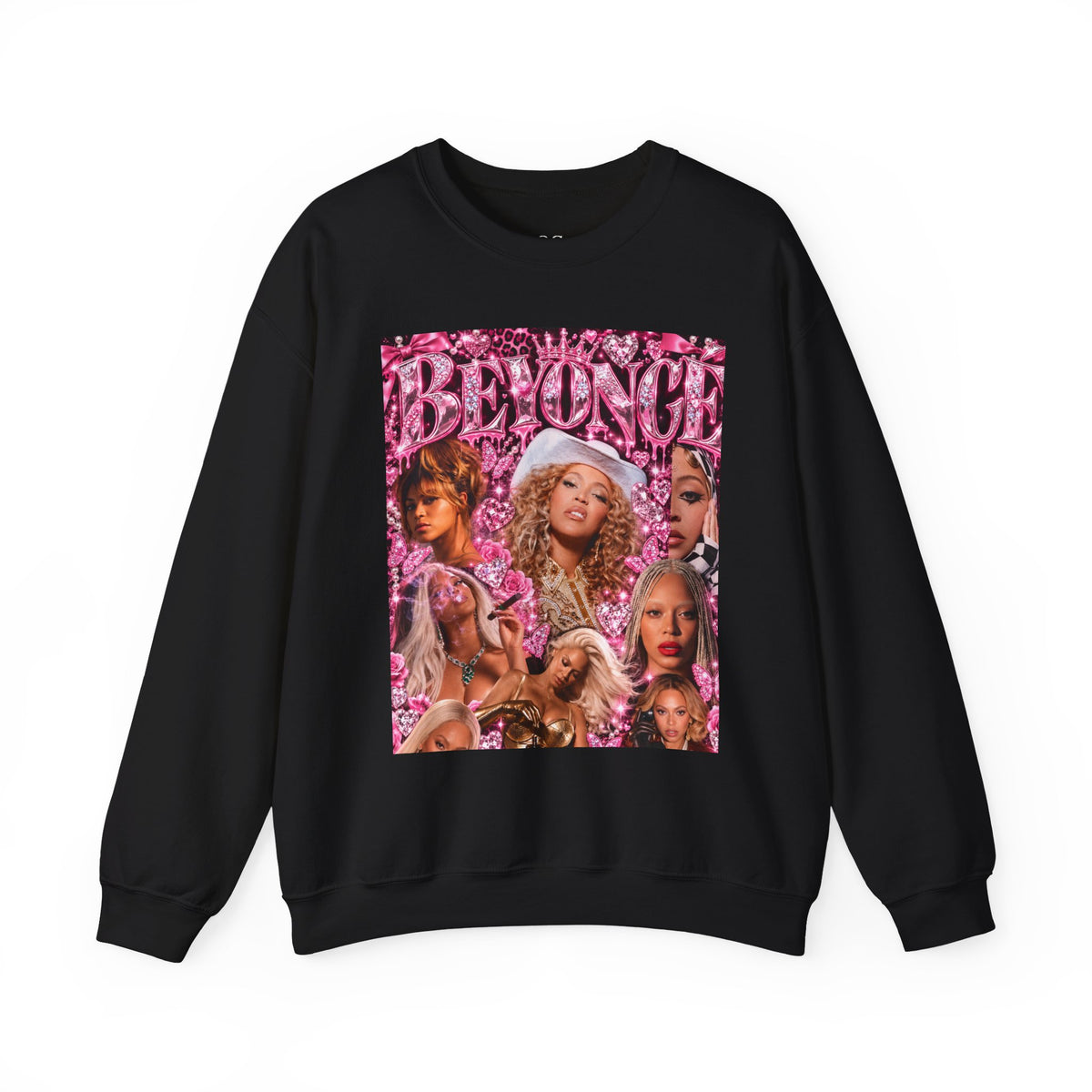 “Beyoncé” Pink Crewneck Sweatshirt