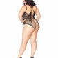 Afterglow Lace Halter Teddy