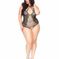 Afterglow Lace Halter Teddy