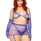 Risk Taker Rhinestone Bra Set