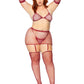 Risk Taker Rhinestone Bra Set