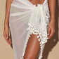 SOLID SARONG WITH TASSELS