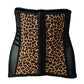 Shapette Powermesh Satin Panel Waist Cincher