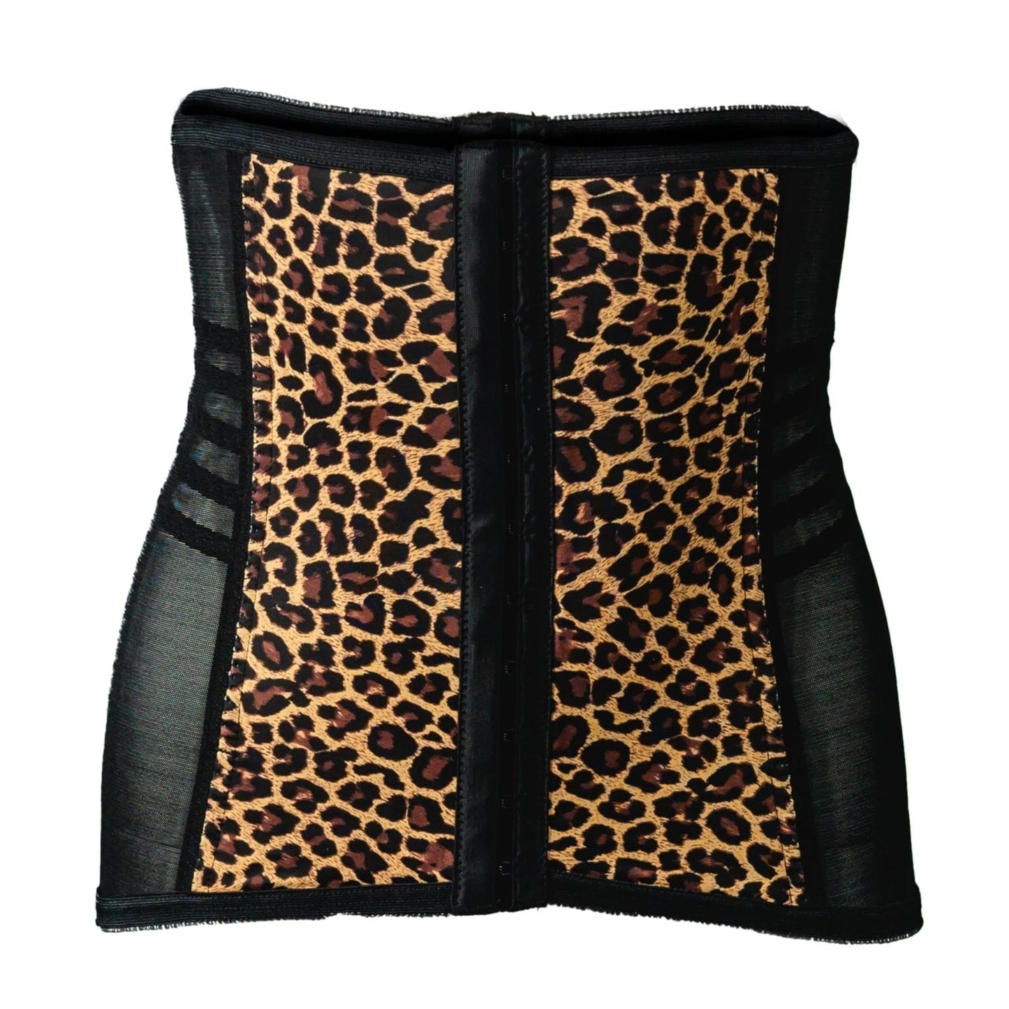 Shapette Powermesh Satin Panel Waist Cincher