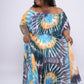 “Bowie” Pleated Maxi Dress