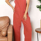 Double Take Wide Leg Overalls with Front Pockets